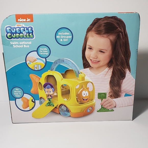 bubble guppies swimsational school bus